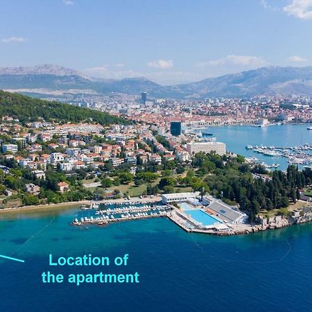 Beachfront Apartment Drazen, With Garden And Parking สปลิท ภายนอก รูปภาพ